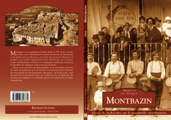 couverture du Livre "Montbazin" paru en 2016, éditions Sutton