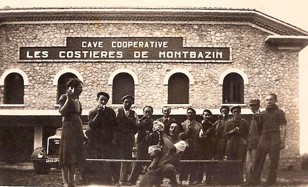 L'équipe de la cave coopérative, vers 1945-46