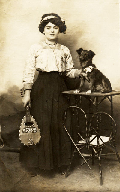 Jane Gleize, commerçante