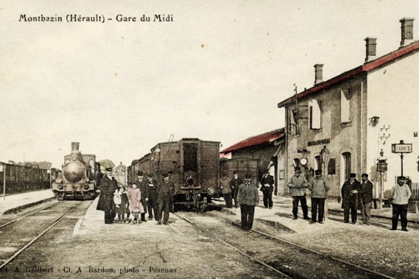 la gare de Montbazin