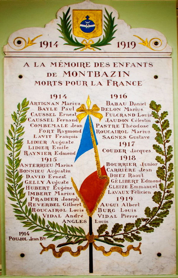 plaque mplf 3044 (mairie)