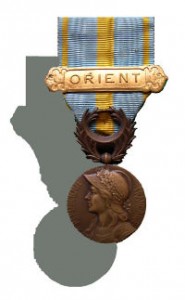 médaille d'orient