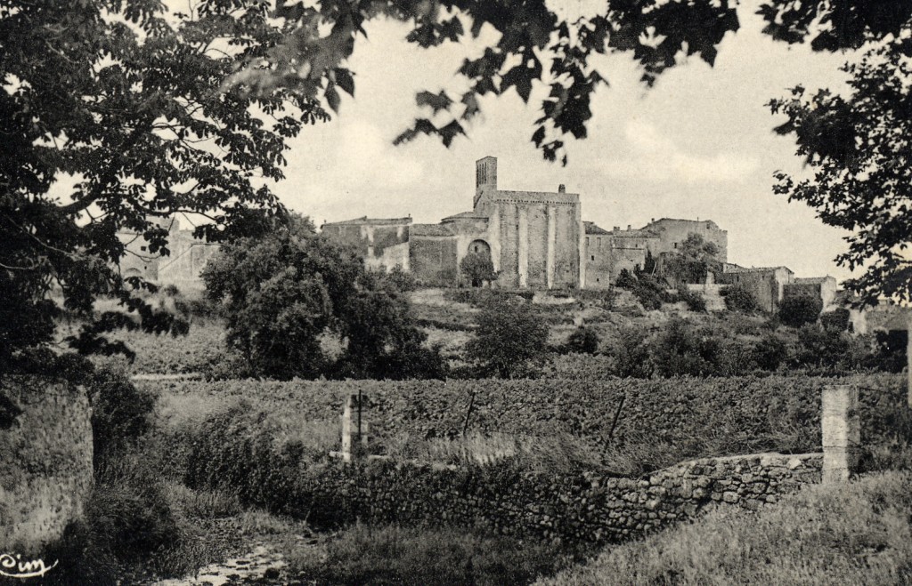 Montbazin vue chapelle