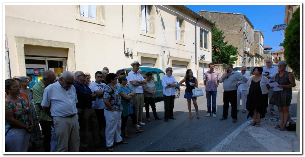 inauguration de la statue des Belges