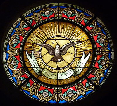 Oculus du Saint Esprit, symbole de la Confrérie