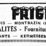 publicité "frigexquis", Midi Libre du 7 mars 1957