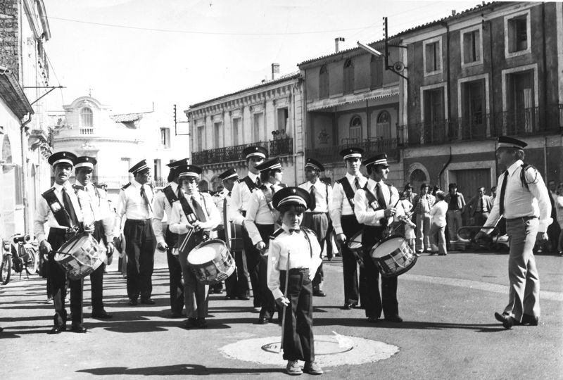 La fanfare de Montbazin en 1972